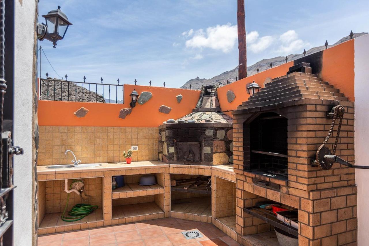 Casa Costera Playa De Tasarte Vila San Nicolás Exterior foto