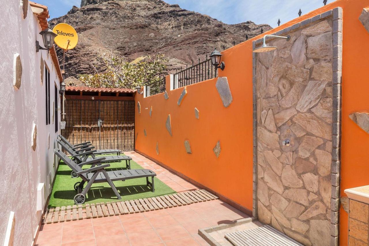 Casa Costera Playa De Tasarte Vila San Nicolás Exterior foto